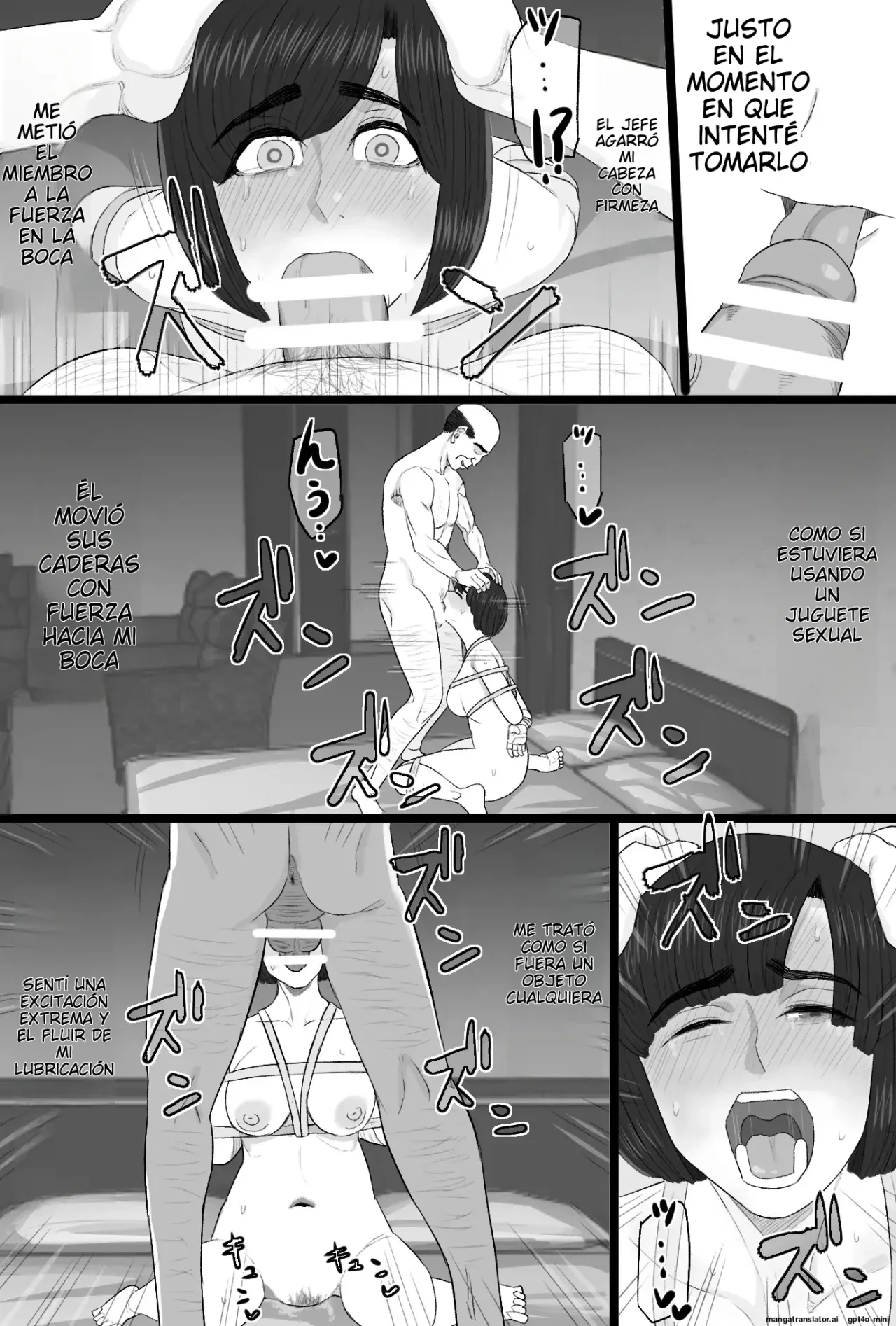 [Kintama Ookami (Tamarou)] Senshokuzuma 6 ~Muttsuri inaka shojo joshidai-sei ga dosukebe hihi jijī no iro ni somaru made〜 | Esposa Infiel 6 ~Estudiante Universitaria Virgen se Tiñe del Color de la Lujuria y la Depravación~ [Spanish] [NTRForever] Bildnummer 44