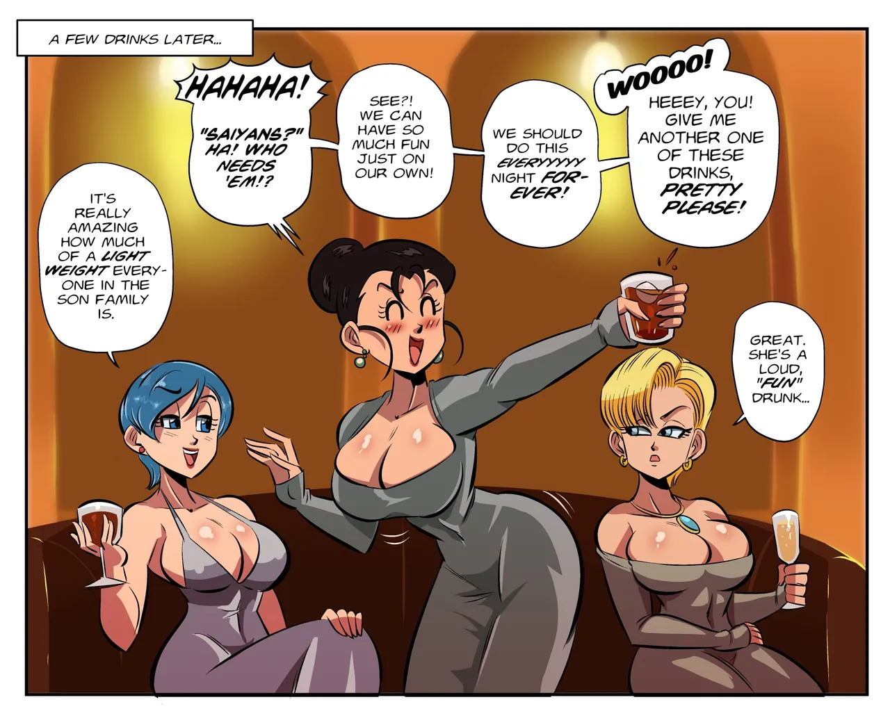 Girls Night Out (Dragon Ball Super) [FunsexyDB] Bildnummer 3