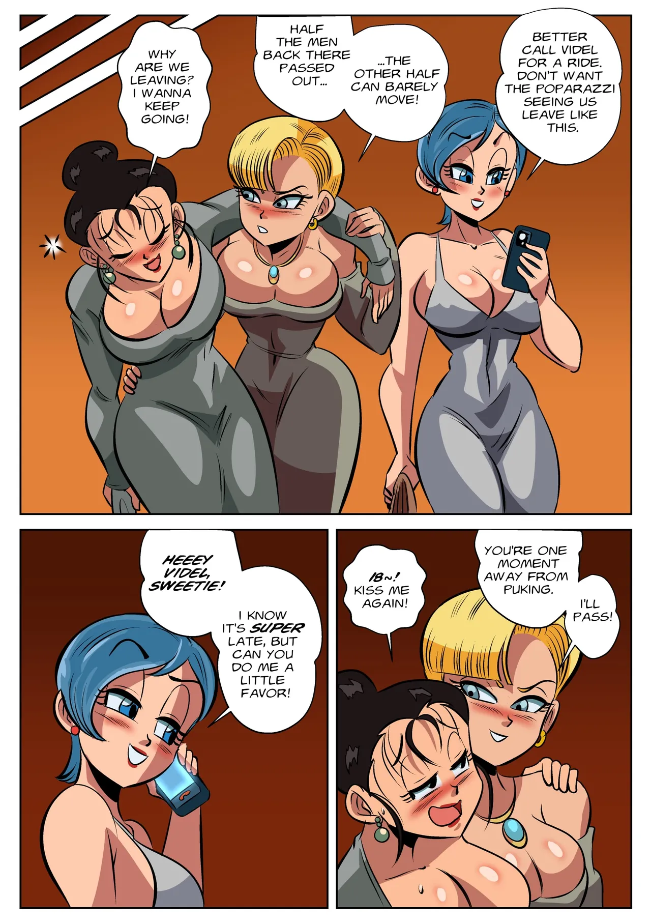Girls Night Out (Dragon Ball Super) [FunsexyDB] Bildnummer 59