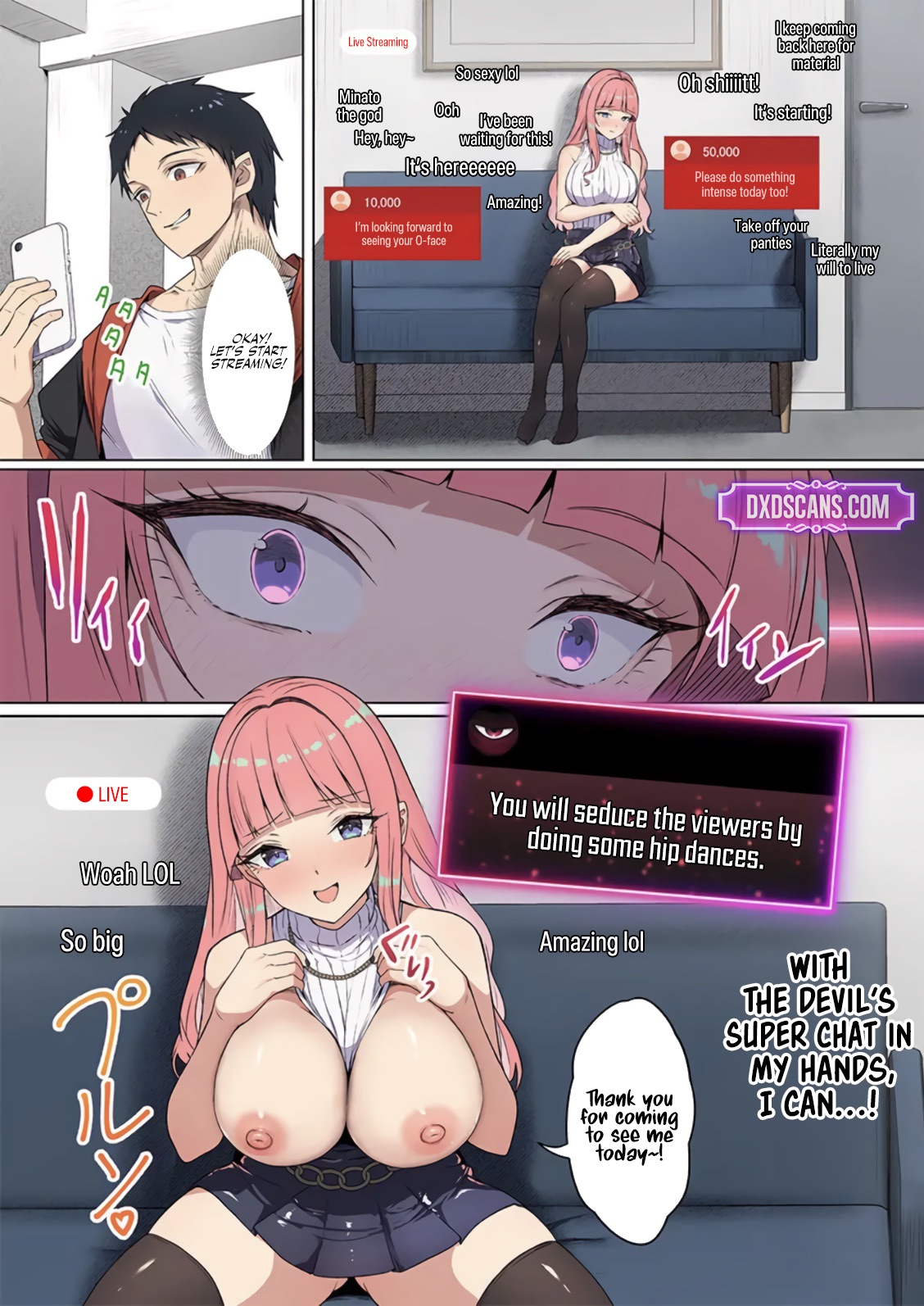 [Yuyumi] Hypnosis Superchat ~Submissive Girl's Embarrassing Live Stream~ 图片编号 3