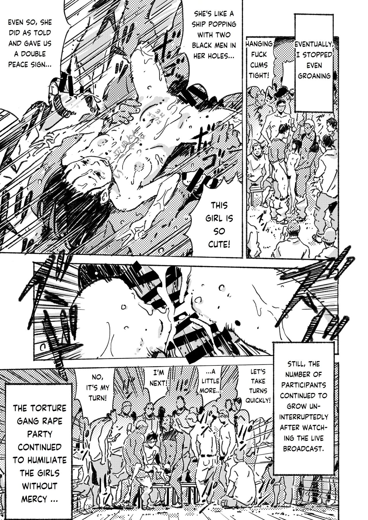 [monodevil (Monocchi)] Rinkan Ganbou no Shoujo | A Girl Who Wants to be Gang Raped 画像番号 36