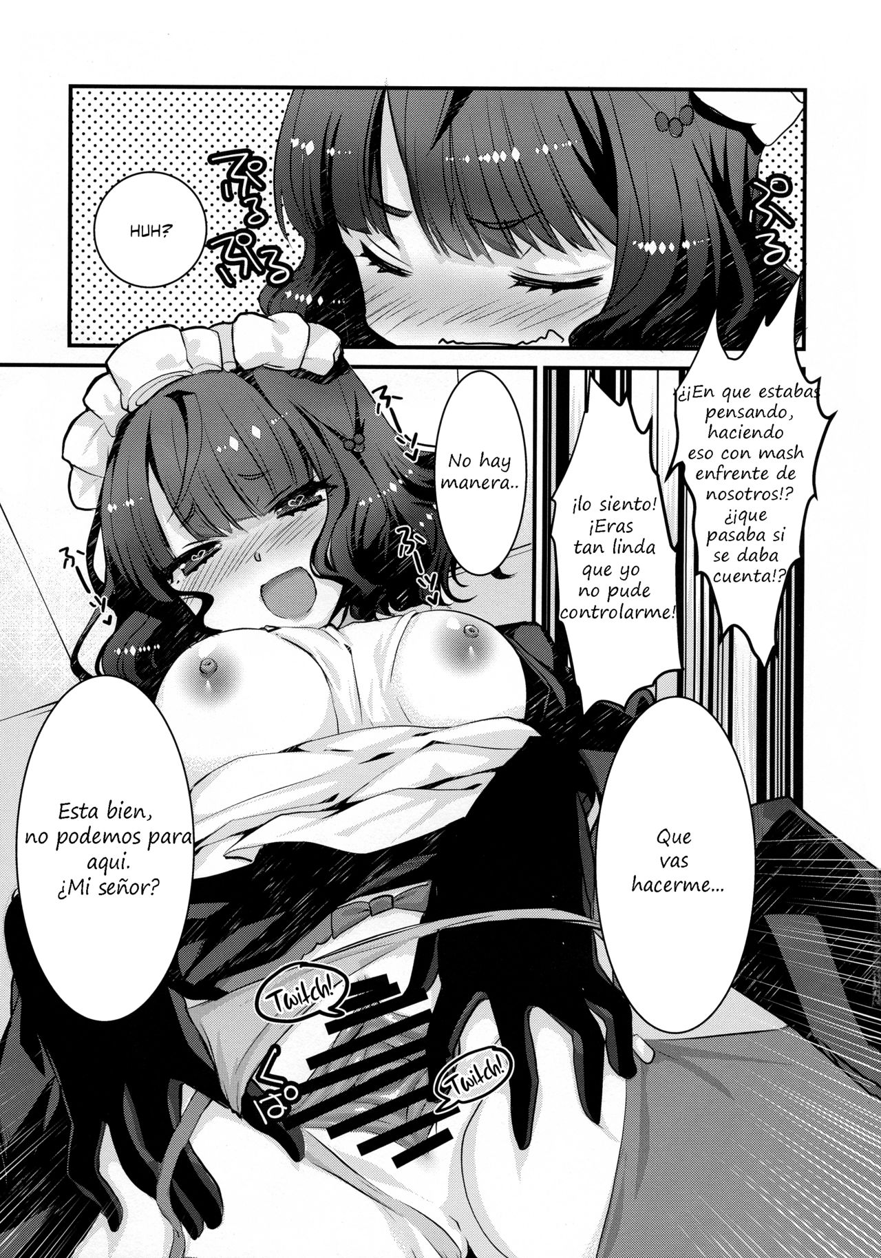 (C97) [Nekomarudow (Tajima Yoshikazu)] Maid Oui-san to Icha Love Sukebe Suru Hon | Mi sirvienta Oui-san y yo estamos calientes (Fate/Grand Order) [Spanish] imagen número 10