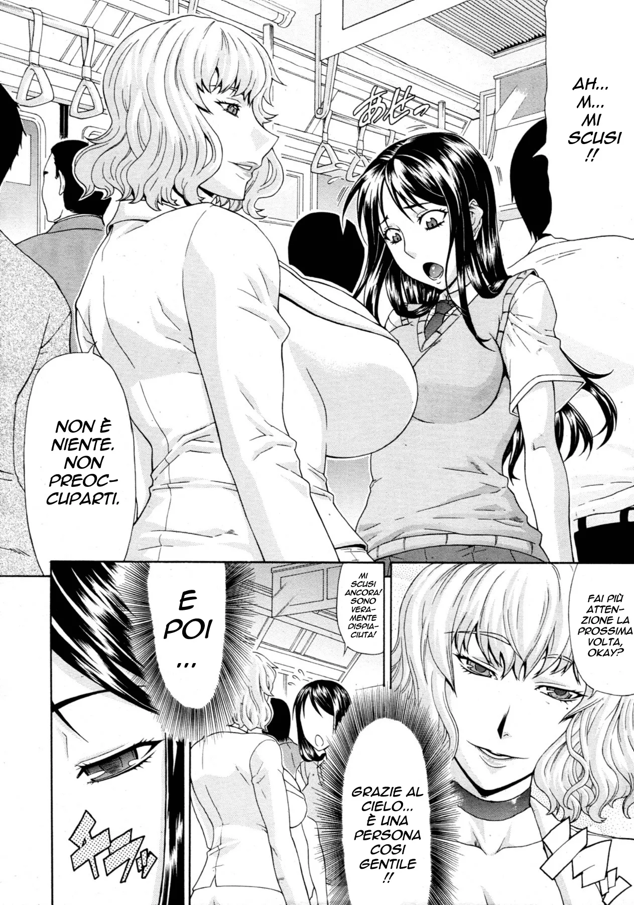 [Gura Nyuutou] Manin Densha | Crowded Train (COMIC MUJIN 2011-09) [Italian] numero di immagine  2