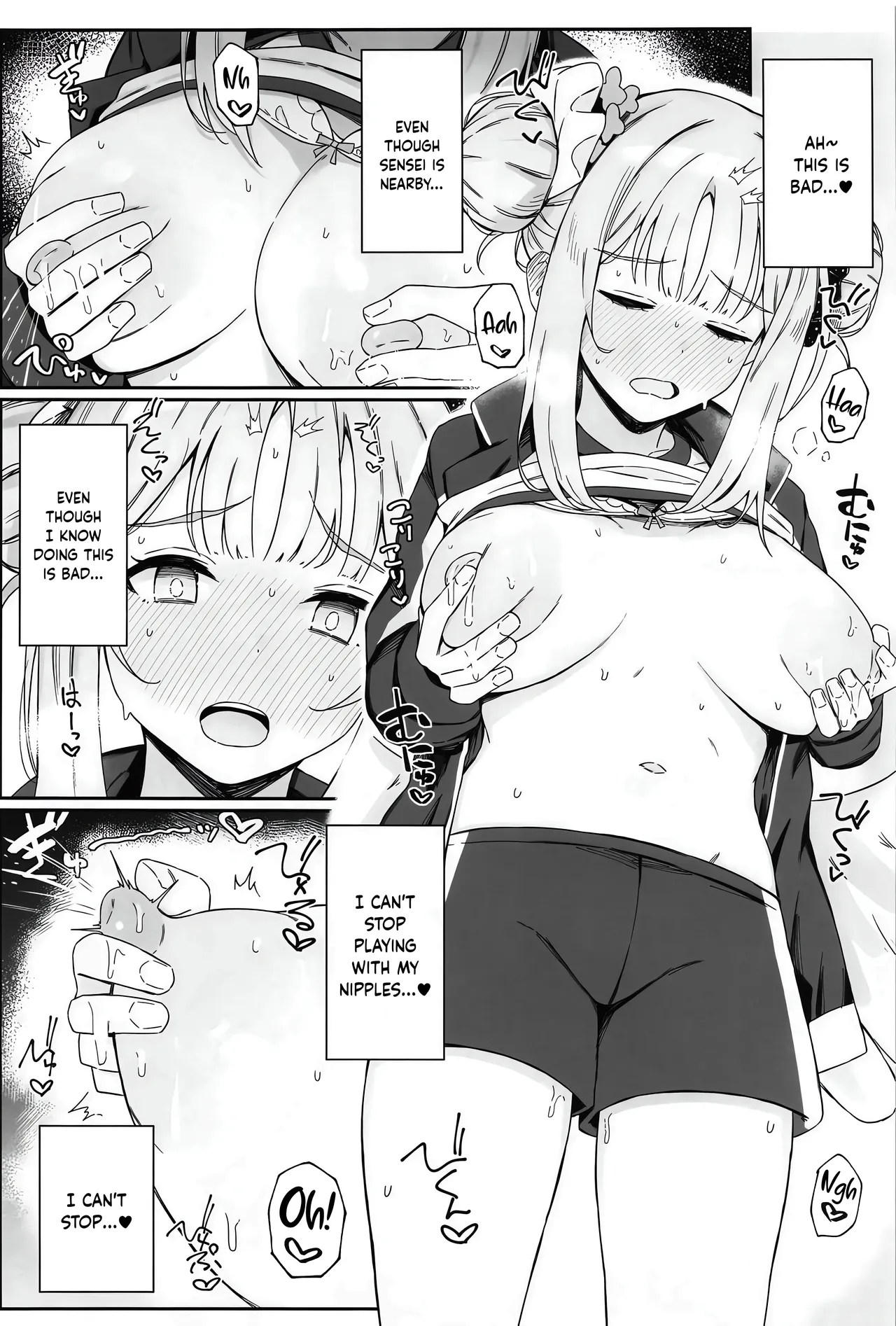 (C104) [Itonouri (hemachi)] Seinaru Sono ni wa Bonyuu ga Saku | A Fertile Bosom Blooms in this Holy Garden (Blue Archive) [English] [Pinandhita 論理型] imagen número 7