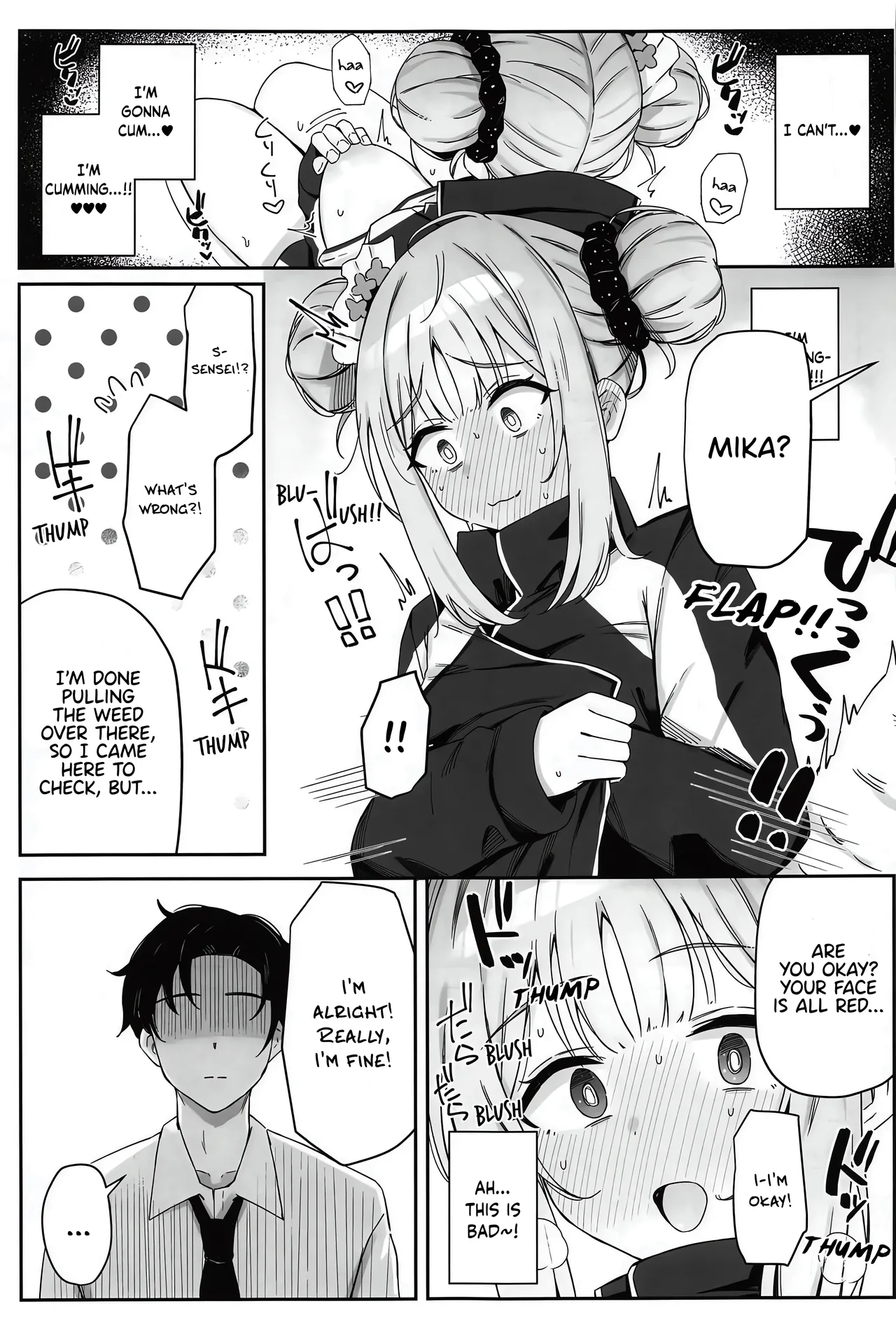 (C104) [Itonouri (hemachi)] Seinaru Sono ni wa Bonyuu ga Saku | A Fertile Bosom Blooms in this Holy Garden (Blue Archive) [English] [Pinandhita 論理型] imagen número 8