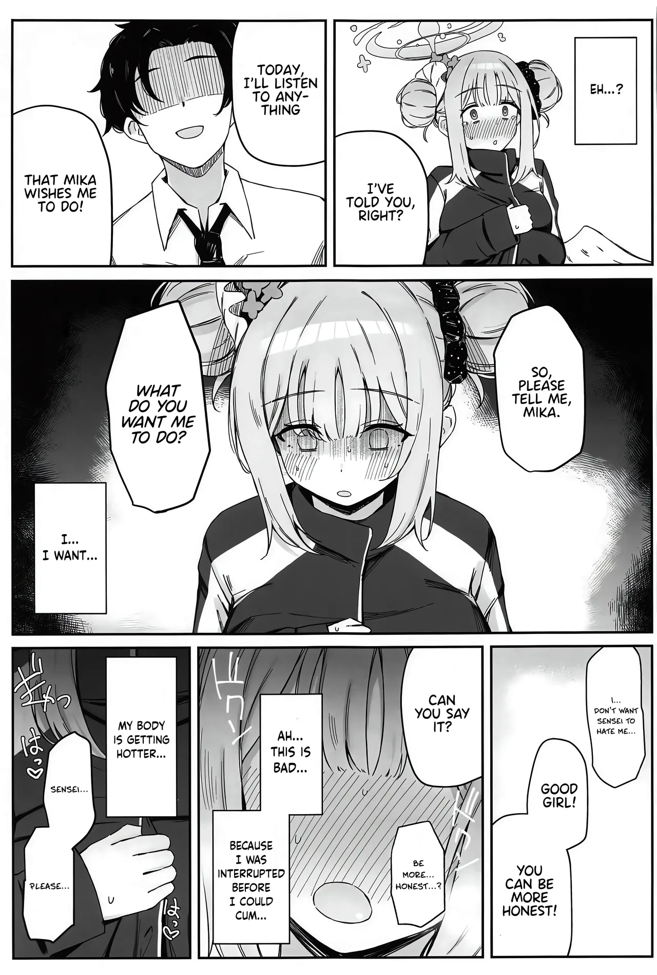 (C104) [Itonouri (hemachi)] Seinaru Sono ni wa Bonyuu ga Saku | A Fertile Bosom Blooms in this Holy Garden (Blue Archive) [English] [Pinandhita 論理型] imagen número 10