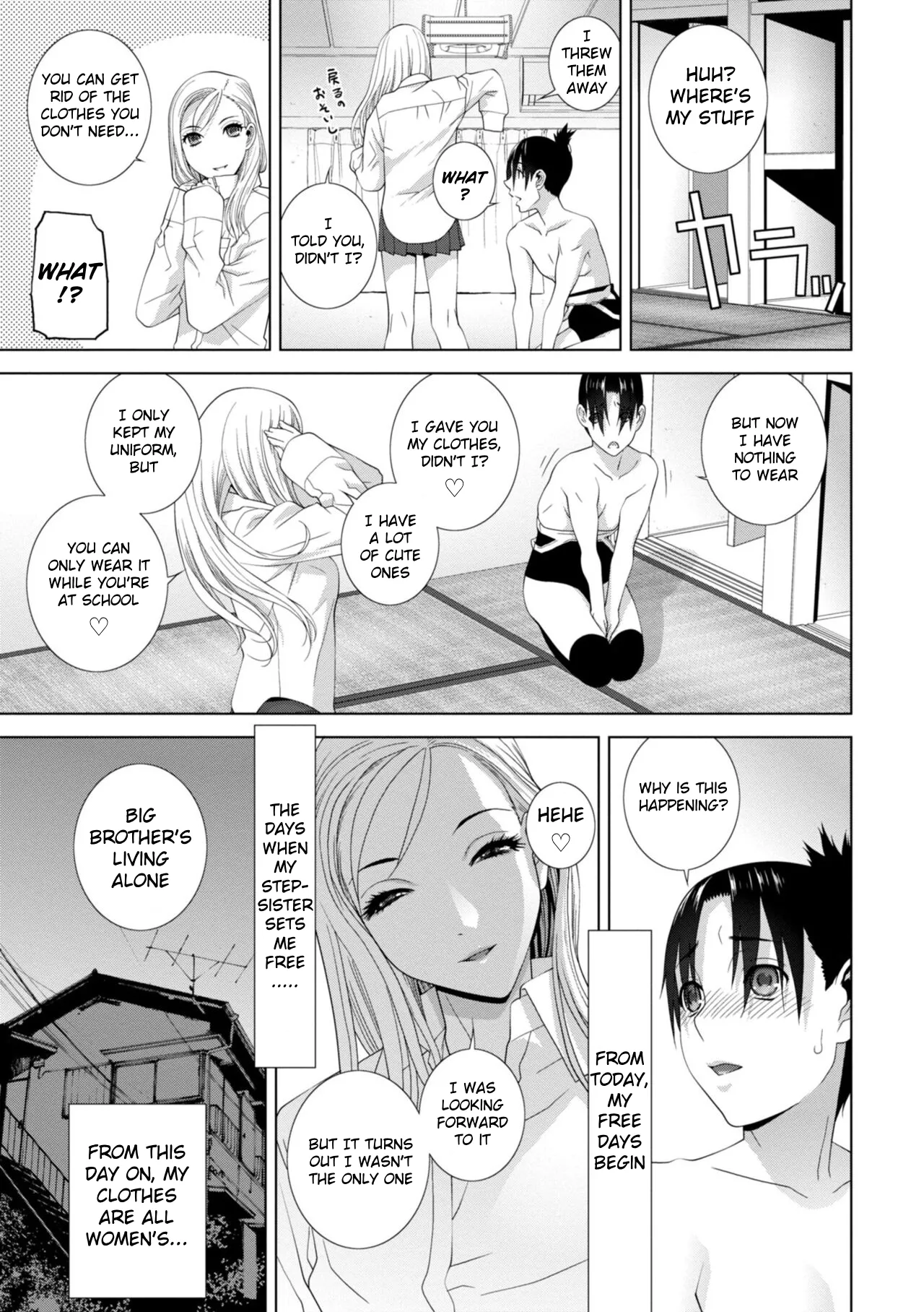 Forced into Cross-Dressing by My Younger Sister (Ch 1-4 + extras) изображение № 40