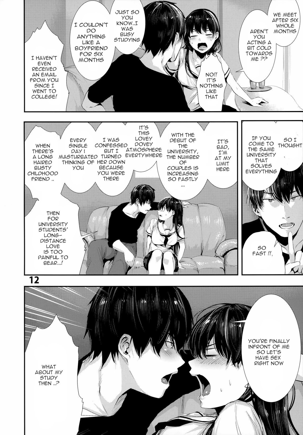 [Karazishibotan (Bota Mochito)] Osananajimi Ecchi | Sex with my Childhood Friend [English] [Digital] imagen número 11