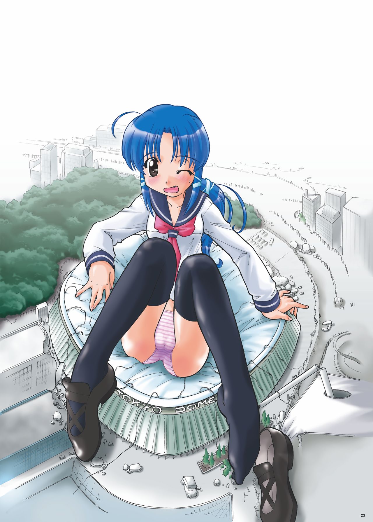 (C81) [Ashurame Gajoh (Manzi_SS, Shirousagi, etc)] Kairiki Kyodai Musume (Various) 图片编号 20