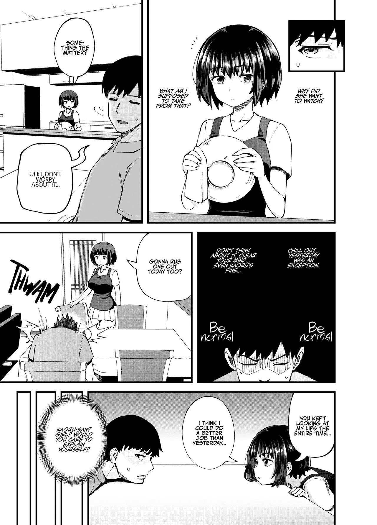 [Tonkotsu Fuumi (Poncocchan)] Soen ni Natteta Osananajimi ga Okuchi Onaho Gayoi Shite Kuru Mikkakan | Three Days Treating My Estranged Friend As An Oral Fuckhole [Digital] [English] [A Little Someone's Dummy] Bildnummer 17