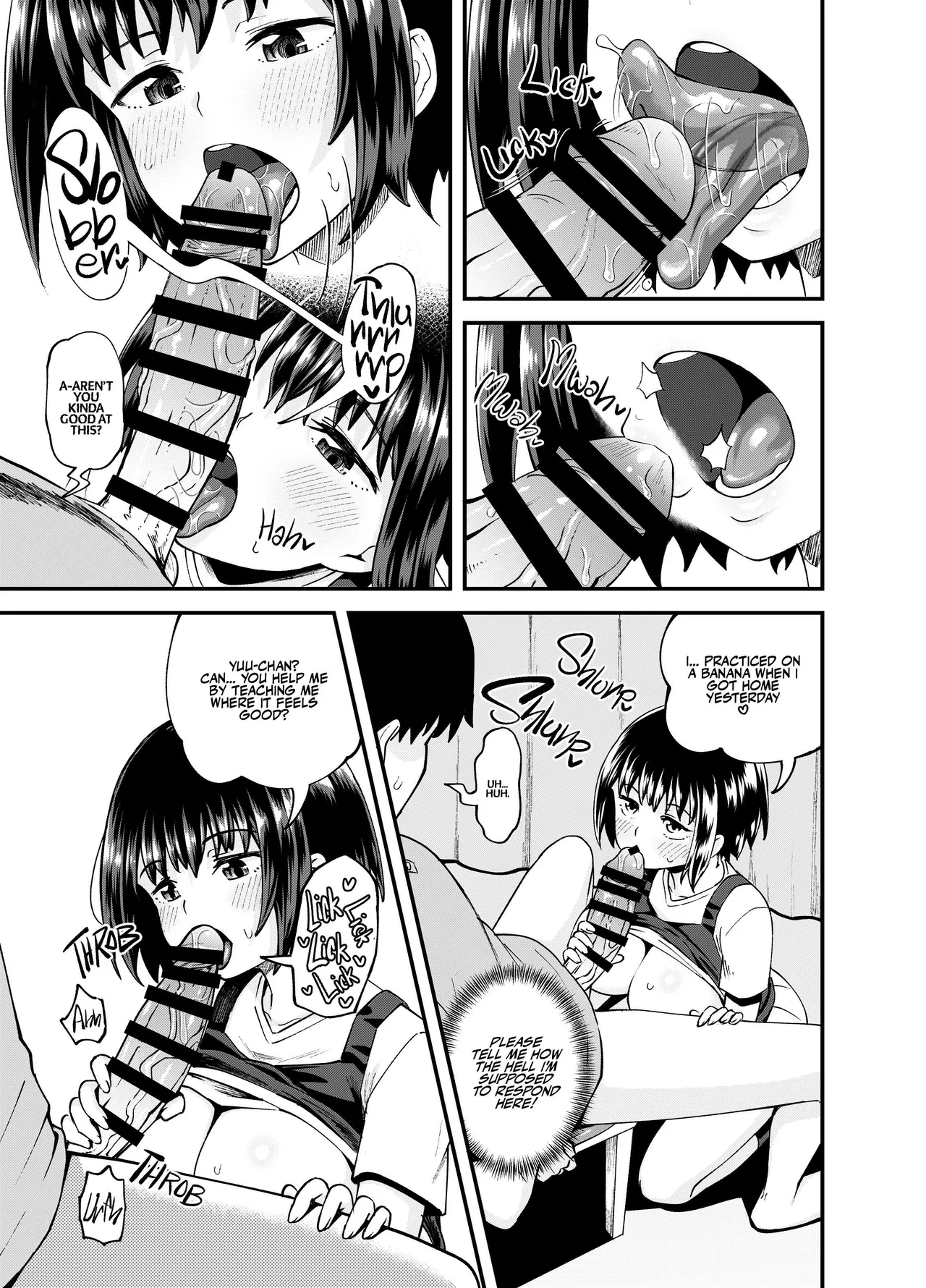 [Tonkotsu Fuumi (Poncocchan)] Soen ni Natteta Osananajimi ga Okuchi Onaho Gayoi Shite Kuru Mikkakan | Three Days Treating My Estranged Friend As An Oral Fuckhole [Digital] [English] [A Little Someone's Dummy] Bildnummer 19