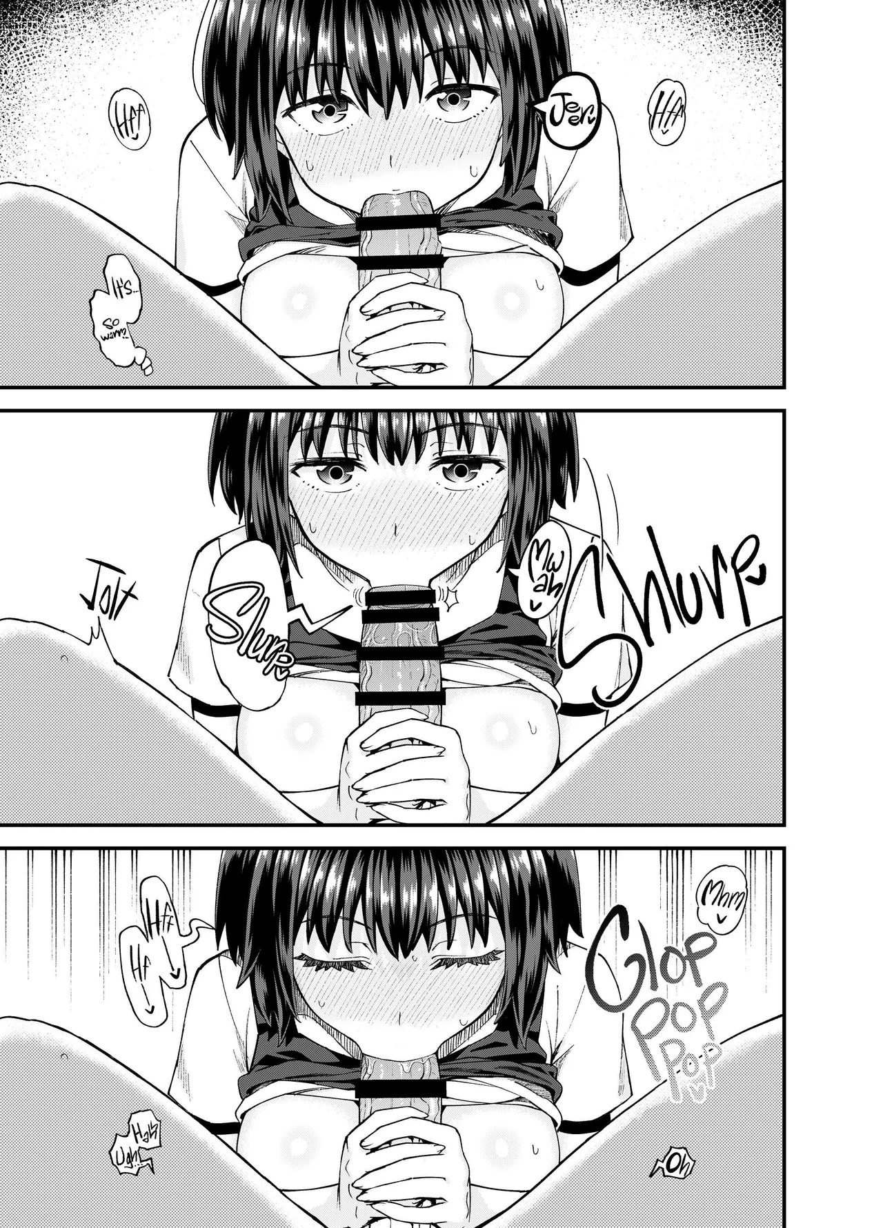 [Tonkotsu Fuumi (Poncocchan)] Soen ni Natteta Osananajimi ga Okuchi Onaho Gayoi Shite Kuru Mikkakan | Three Days Treating My Estranged Friend As An Oral Fuckhole [Digital] [English] [A Little Someone's Dummy] Bildnummer 21