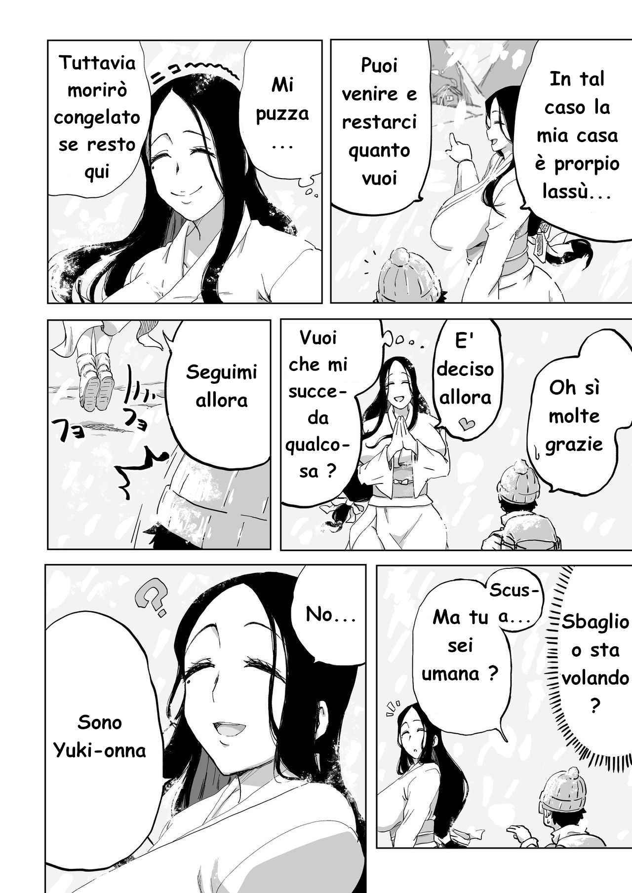 [Camekirin] Zetsumetsu Sunzen Yukionna | L' Abominevole Donna delle Nevi [Italian] 图片编号 5