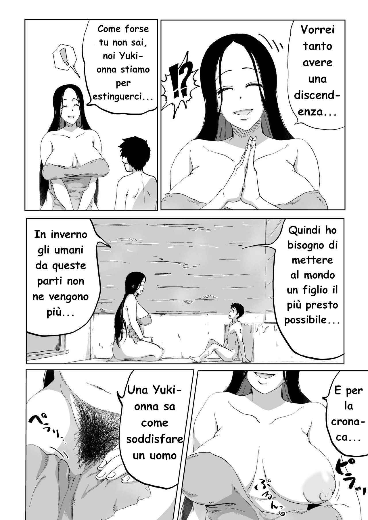 [Camekirin] Zetsumetsu Sunzen Yukionna | L' Abominevole Donna delle Nevi [Italian] 图片编号 15