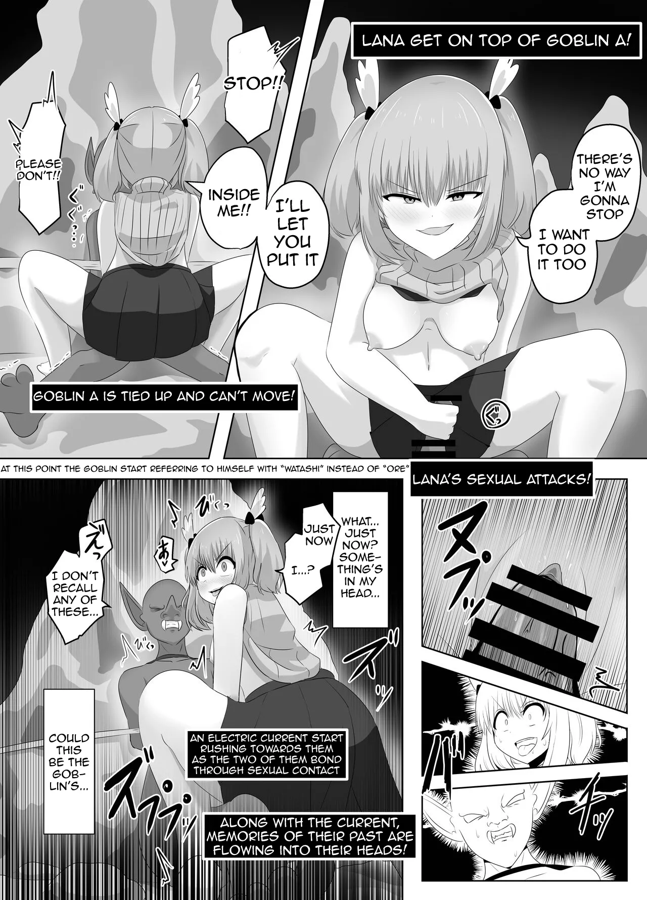 [C Hange (hangesho)] The Female Knight Who Lost Everything To Goblins [English] numero di immagine  24
