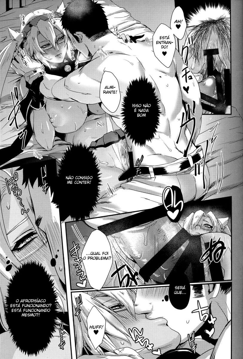 (C89) [Dark Crimson (-NON-)] Okusuri no Jikan (Kantai Collection -KanColle-) [Portuguese-BR] image number 17