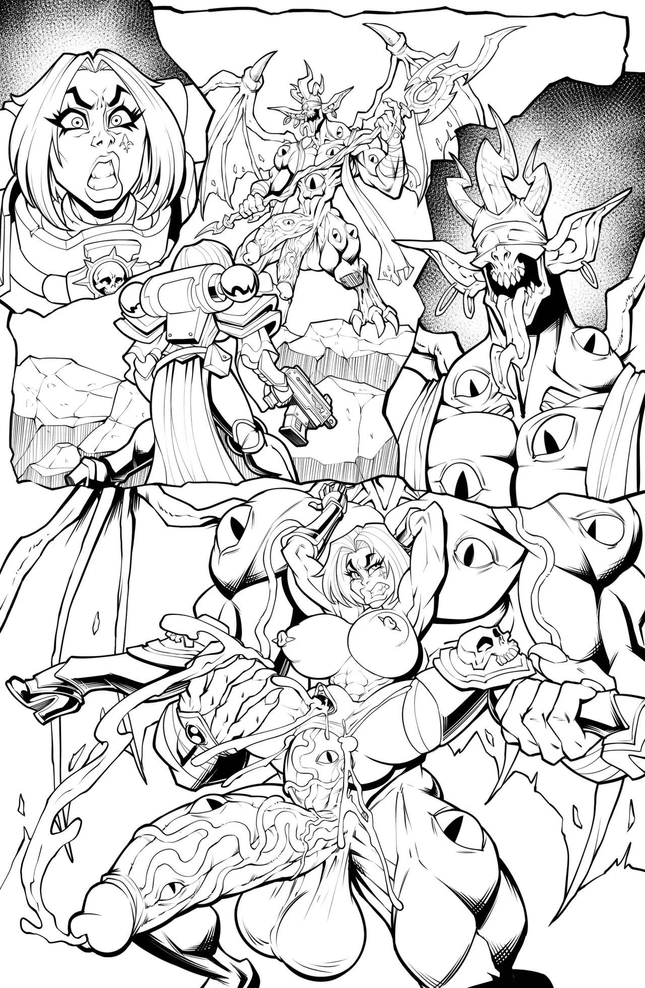 [Fontez] Celebration Comic - Defiant (Warhammer 40k) [颠佬旅者汉化组] 画像番号 4