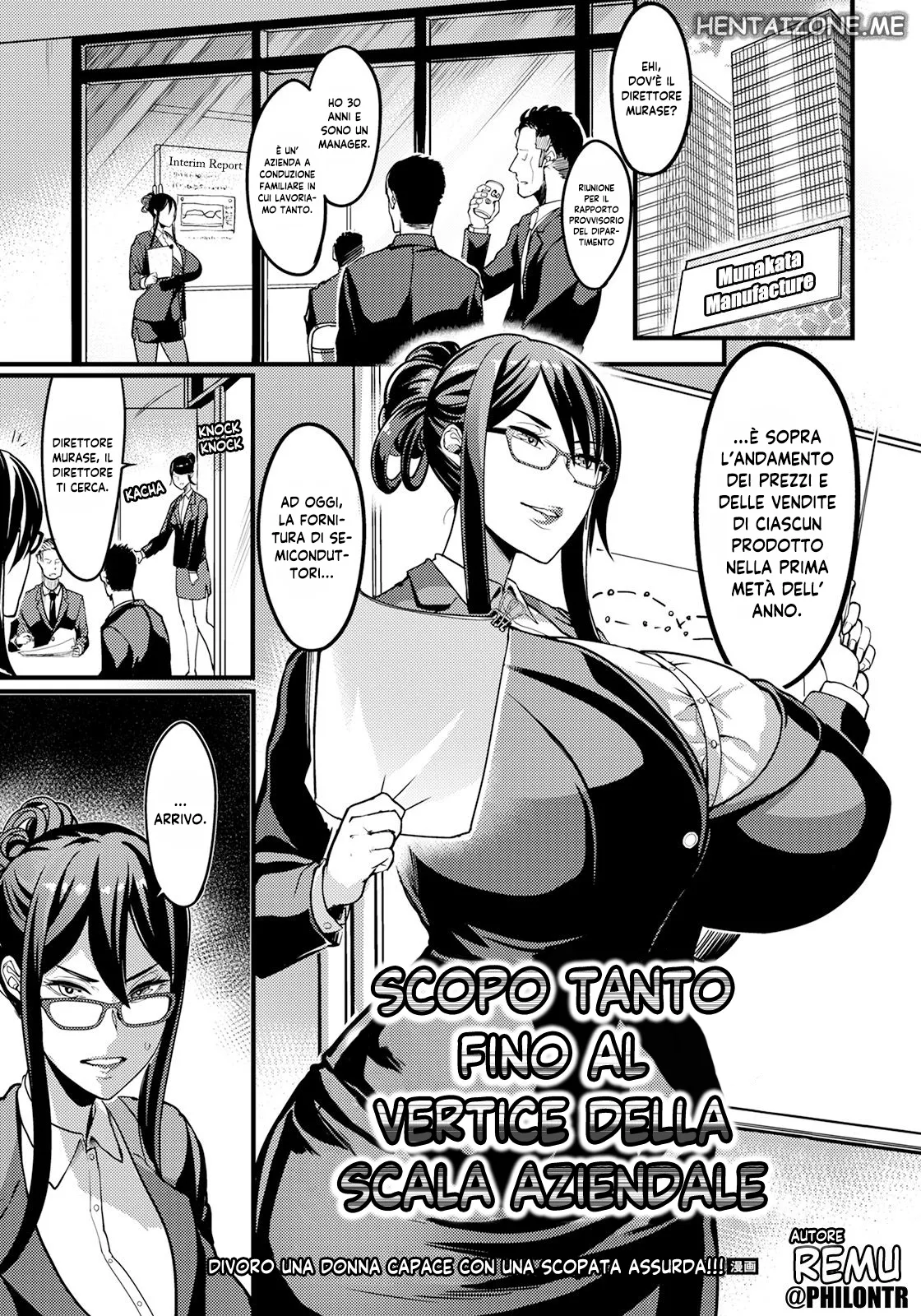 [Remu] Hame Ochi Shusse Kai Michi | Scalata Aziendale (ANGEL Club 2023-10) [Italian] [Digital] numero di immagine  1