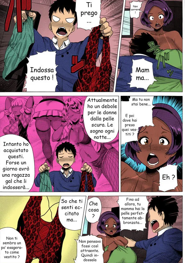 [Yokkora] Juku Gal Mama Yukie | Yukie (ANGEL Club 2013-03) [Italian] [Colorized] 图片编号 3