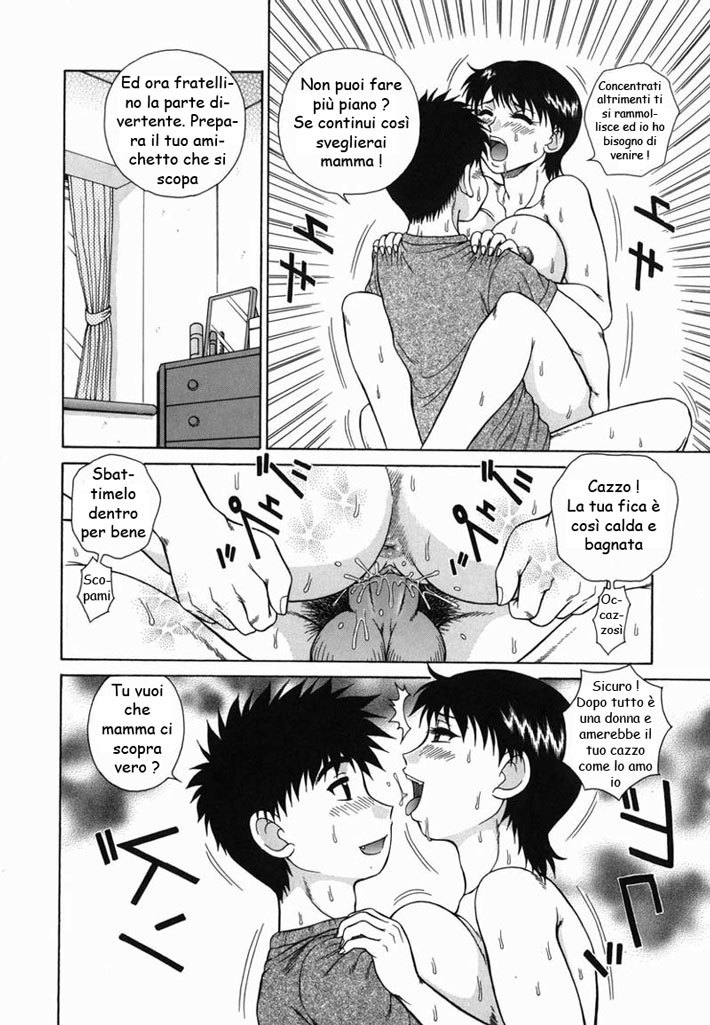 [Akihiko] Haha to imōto | Mamma e Sorella [Italian] 4eme image