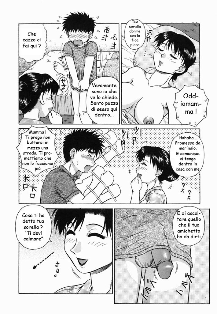 [Akihiko] Haha to imōto | Mamma e Sorella [Italian] 8eme image