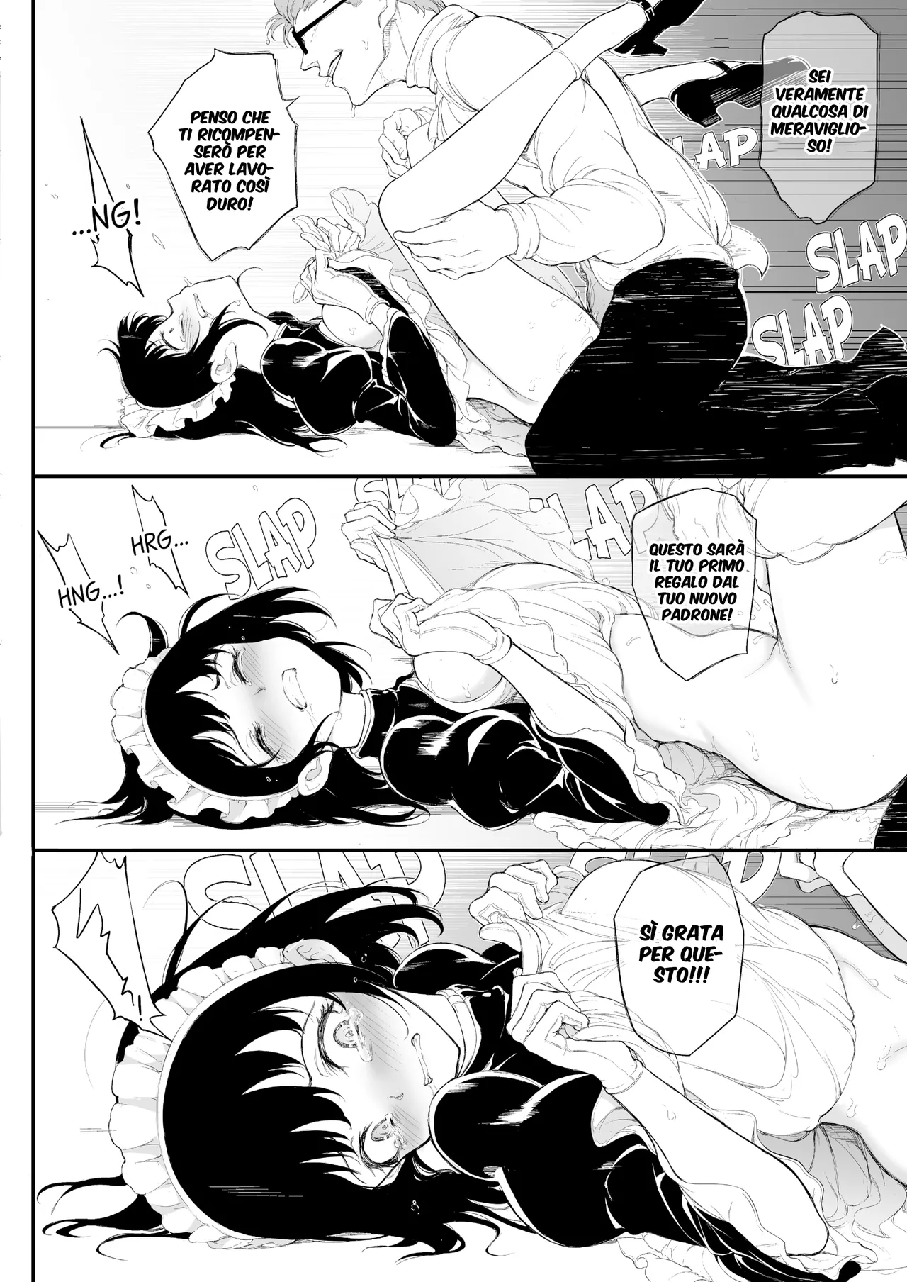 [Kyockchokyock (Kyockcho)] Maid Kyouiku. -Botsuraku Kizoku Rurikawa Tsubaki- 1 | -Rurikawa Tsubaki l'aristocratica decaduta- 1 [Italian] [Rama Oriental Fansub] [Digital] image number 23