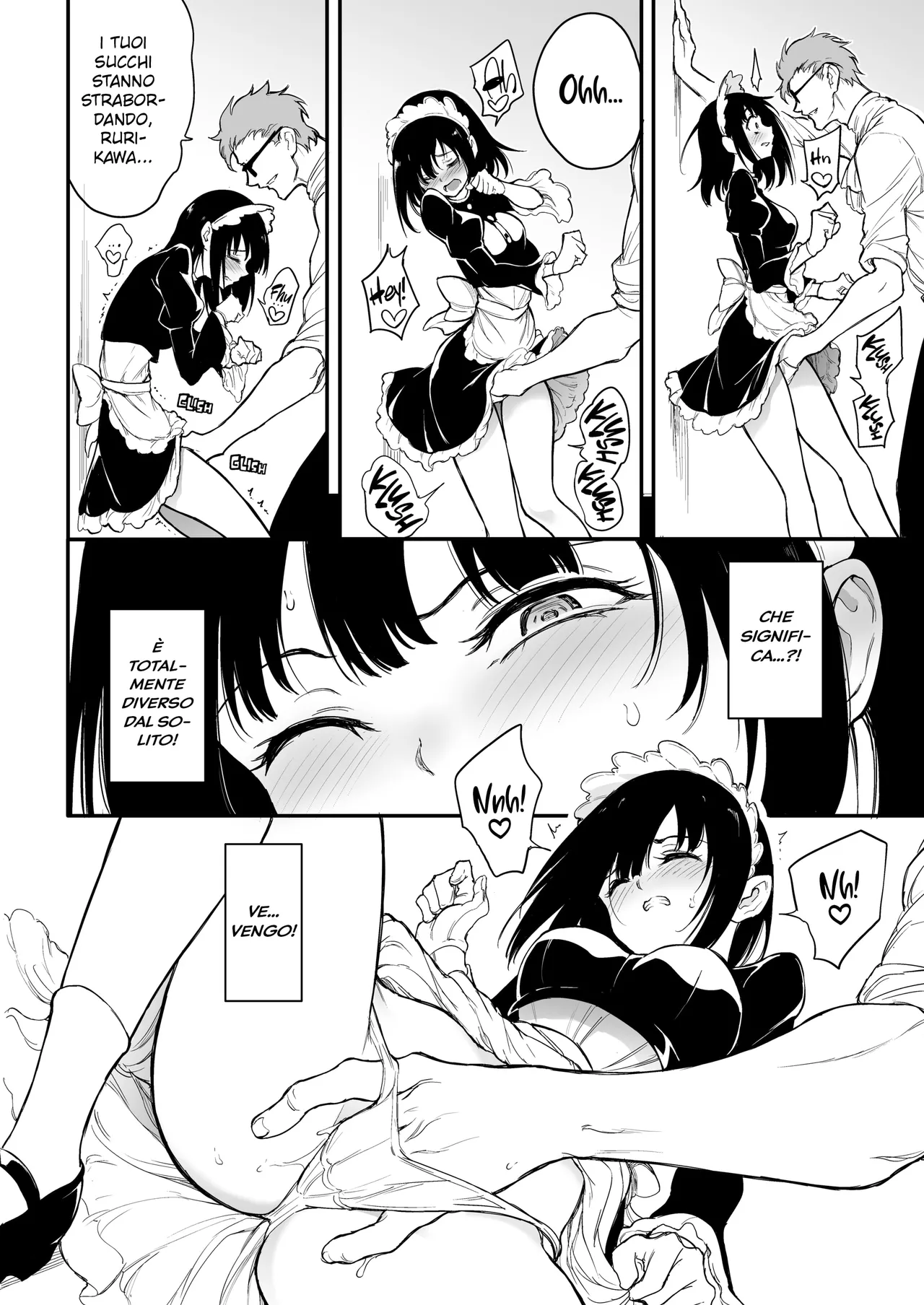 [Kyockchokyock (Kyockcho)] Maid Kyouiku. -Botsuraku Kizoku Rurikawa Tsubaki- 3 | -Rurikawa Tsubaki l'aristocratica decaduta- 3 [Italian] [Rama Oriental Fansub] [Digital] image number 5