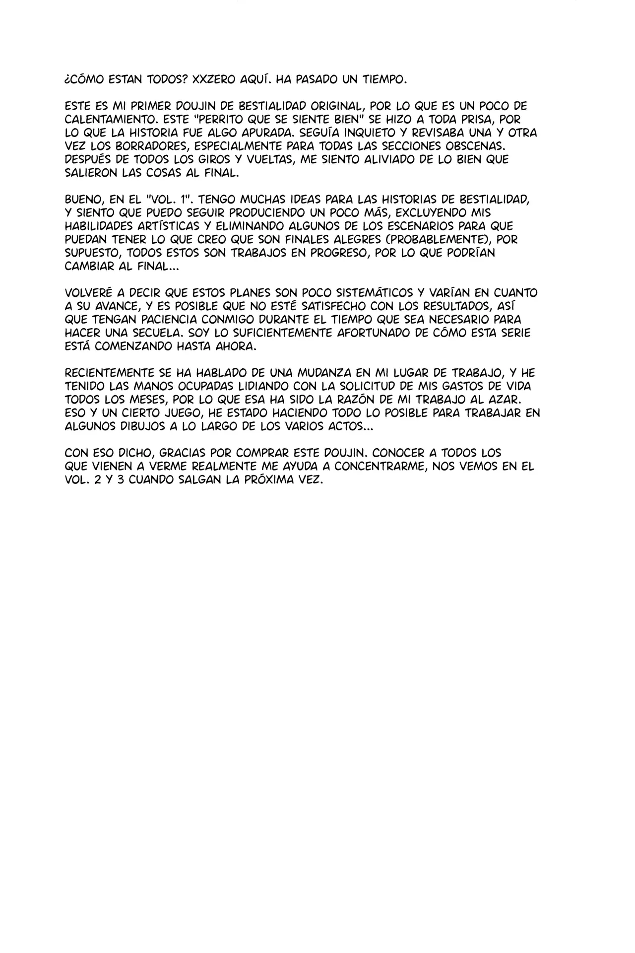 (C89) [zero-sen (xxzero)] Inu no Kimochi Ii Vol. 001 [Spanish] [NekoCreme] sin censura 图片编号 33