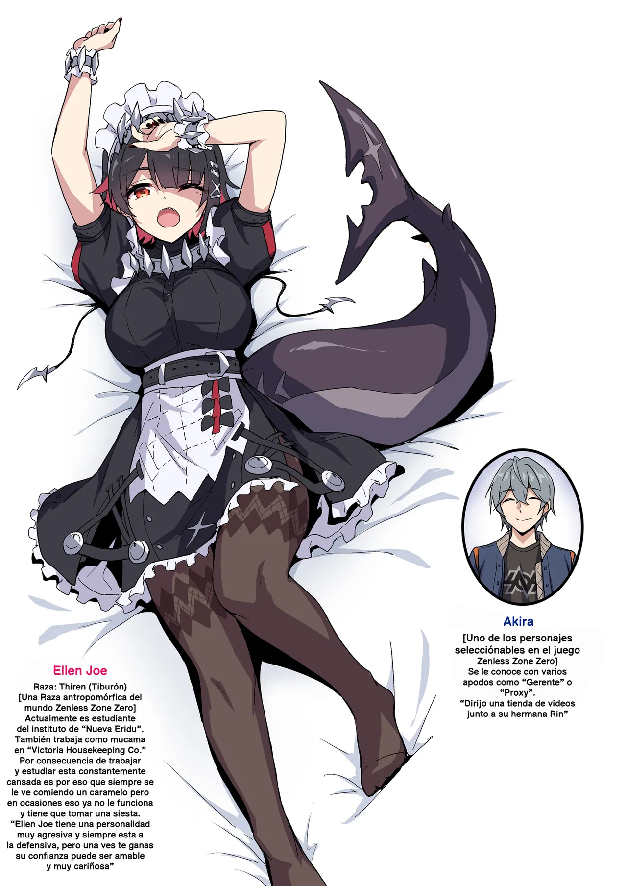 [Marugoshi] SHARKBED (Zenless Zone Zero) [Spanish] image number 4