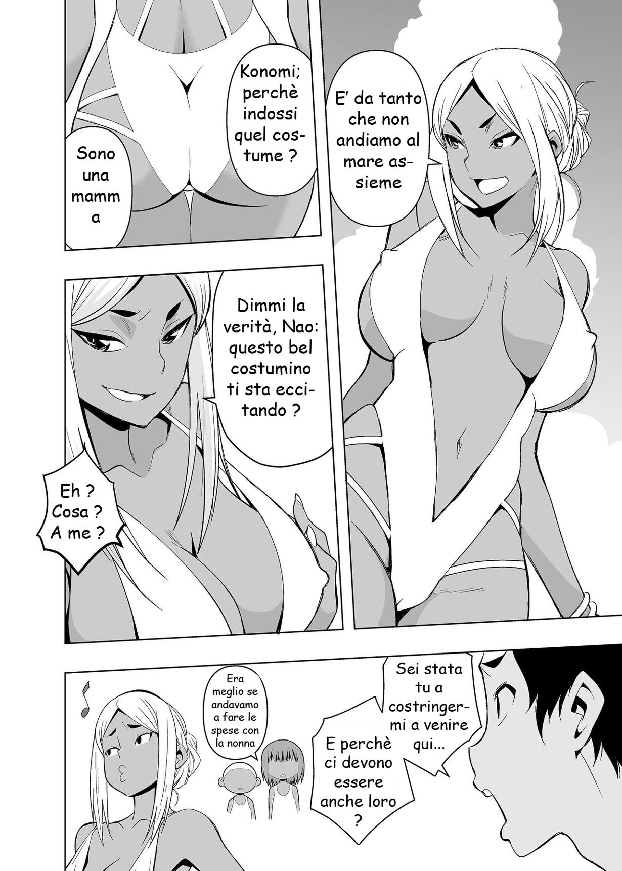 [Mama-san Ballet (Kanon)] Natsuyasumi, Yanmama no Oba to | Vacanze Estive con Zia Konomi [Italian] imagen número 5