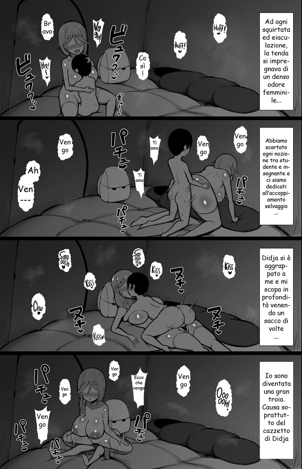 [Fly Dish (Jakko)] Boku to Sensei to Mure Tent | Impazzire nella Tenda della Mia Sensei (Yuru Camp) [Italian] [Digital] numero di immagine  12