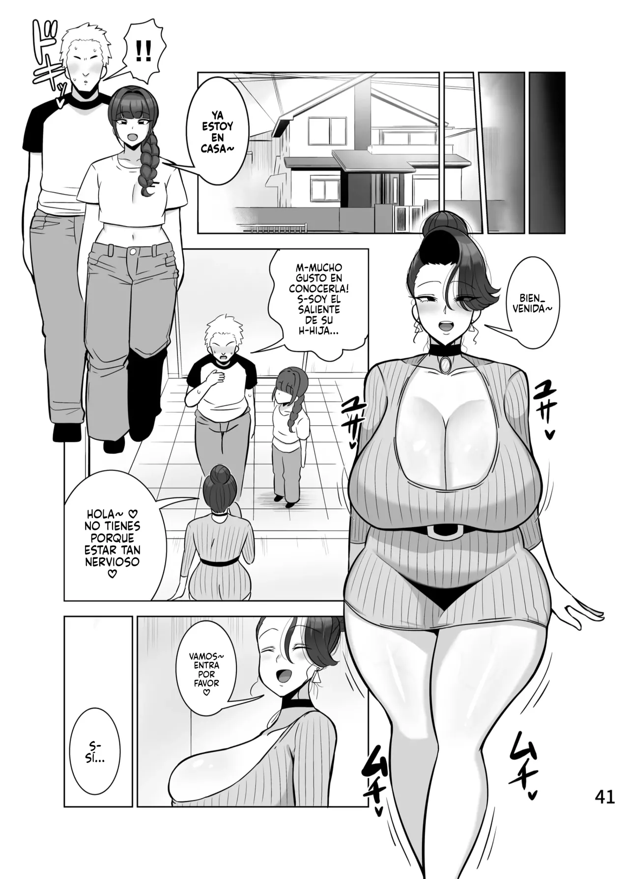 [Tokkuni Tokku (Shamidou Maichimonji)] Musume no kareshi o netoru haha | Una Madre que Tiene Sexo con el Novio de su Hija [Spanish] [P7Neko] 이미지 번호 42