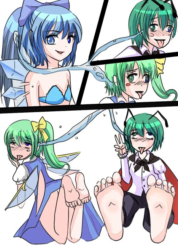 《附身是个什么玩意？》附身琪露诺 大妖精 米斯蒂亚 萝蕾拉 露米亚 莉格露奈特巴格 Bildnummer 5