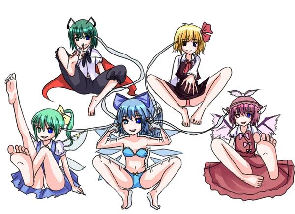 《附身是个什么玩意？》附身琪露诺 大妖精 米斯蒂亚 萝蕾拉 露米亚 莉格露奈特巴格 Bildnummer 7