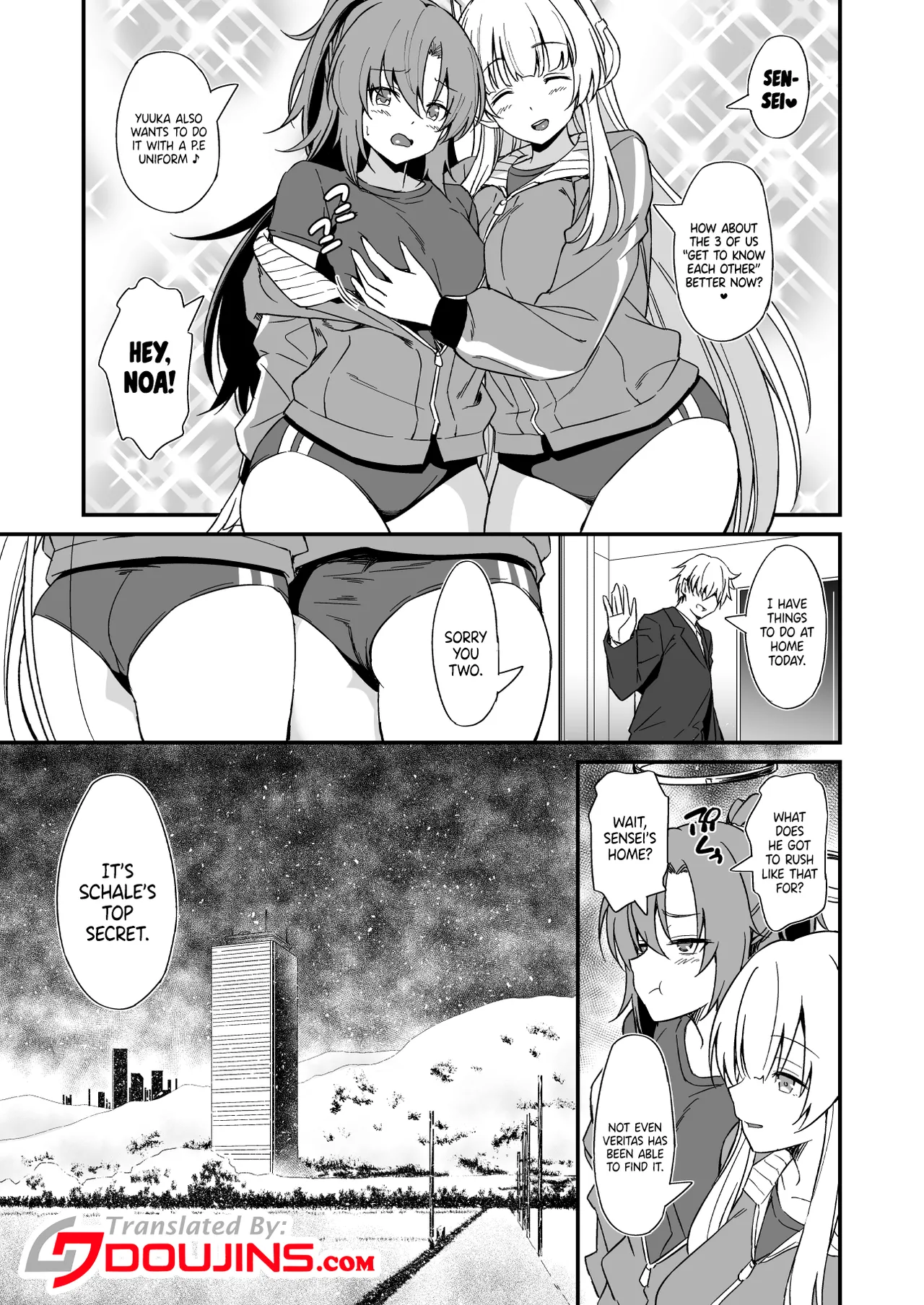 [AERODOG (inu)] Tsukatsuki Rio no Gohoushi Seikatsu / Tsukatsuki Rio's Service Life (Blue Archive) [Digital] [English] {Doujins.com} imagen número 4