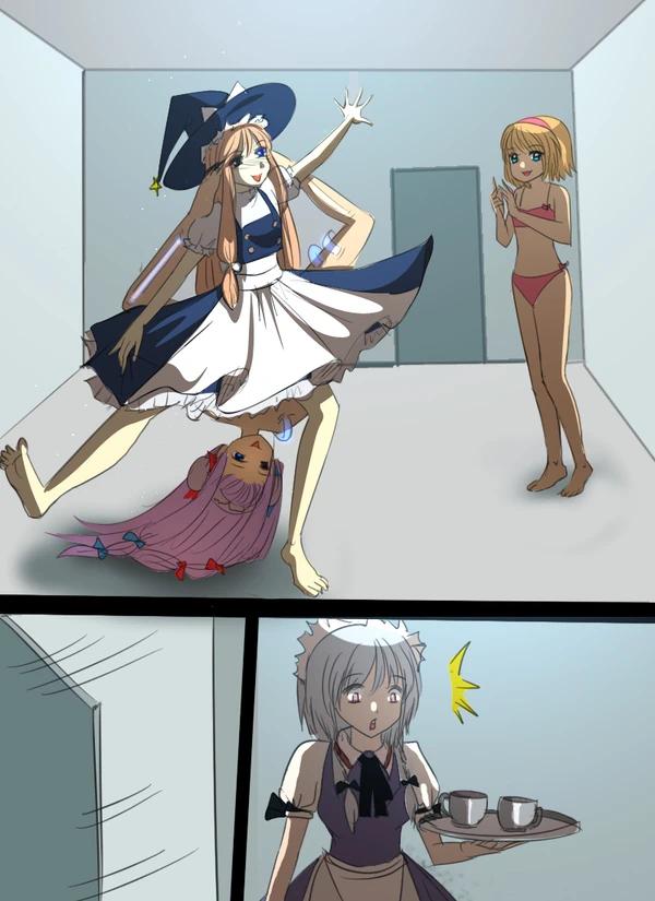 《附身是个什么玩意？》 附身十六夜咲夜 蕾米莉亚 斯卡雷特 画像番号 1