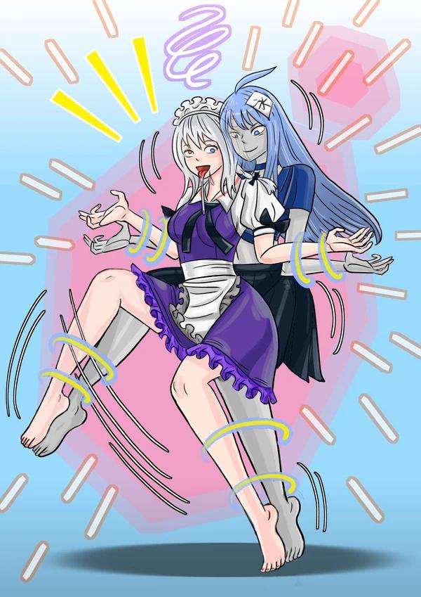 《附身是个什么玩意？》 附身十六夜咲夜 蕾米莉亚 斯卡雷特 画像番号 3