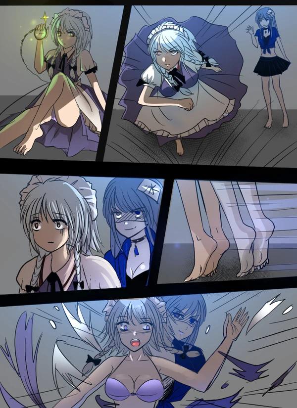 《附身是个什么玩意？》 附身十六夜咲夜 蕾米莉亚 斯卡雷特 画像番号 4