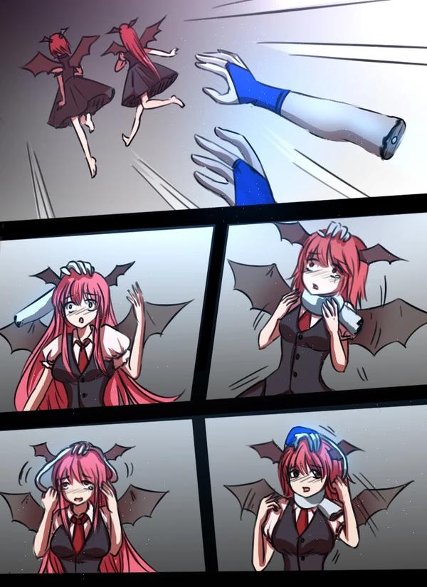 《附身是个什么玩意？》 附身长发小恶魔 短发小恶魔 红美玲 изображение № 4