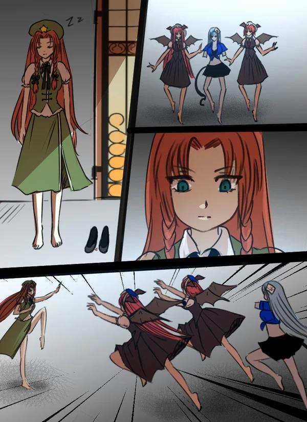 《附身是个什么玩意？》 附身长发小恶魔 短发小恶魔 红美玲 изображение № 6