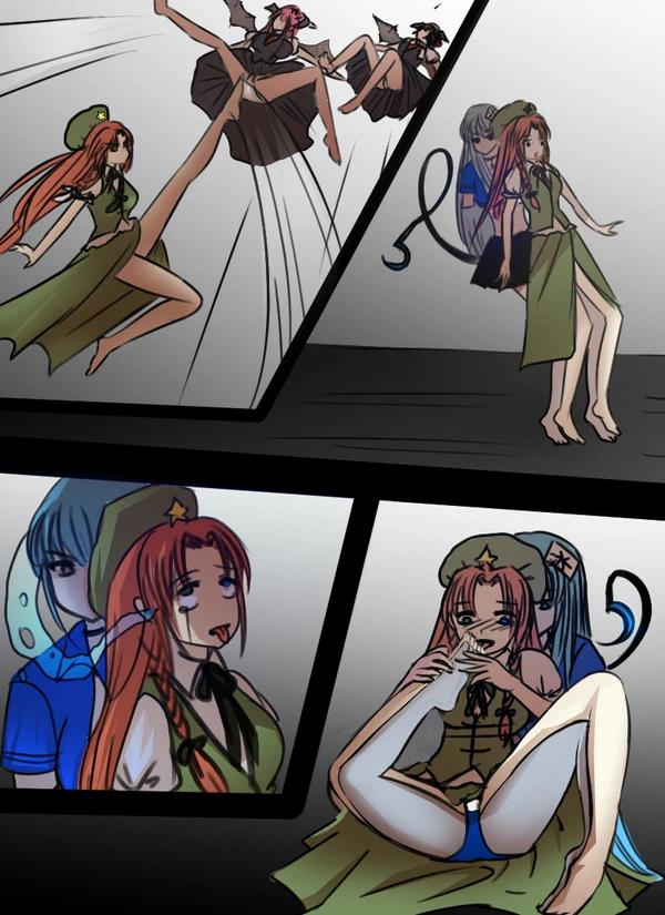 《附身是个什么玩意？》 附身长发小恶魔 短发小恶魔 红美玲 изображение № 7