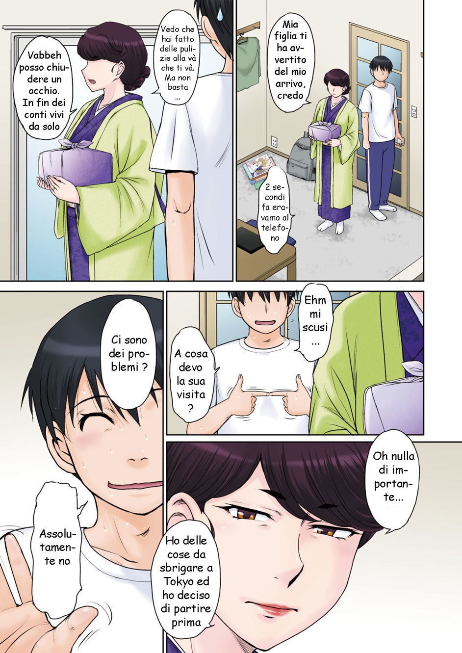 [Tsukino Jyogi] Kyuuke No Shiren 2 | Un Antico Test di Famiglia 2 (COMIC HOTMiLK Koime Vol. 39) [Italian] [Digital] image number 3