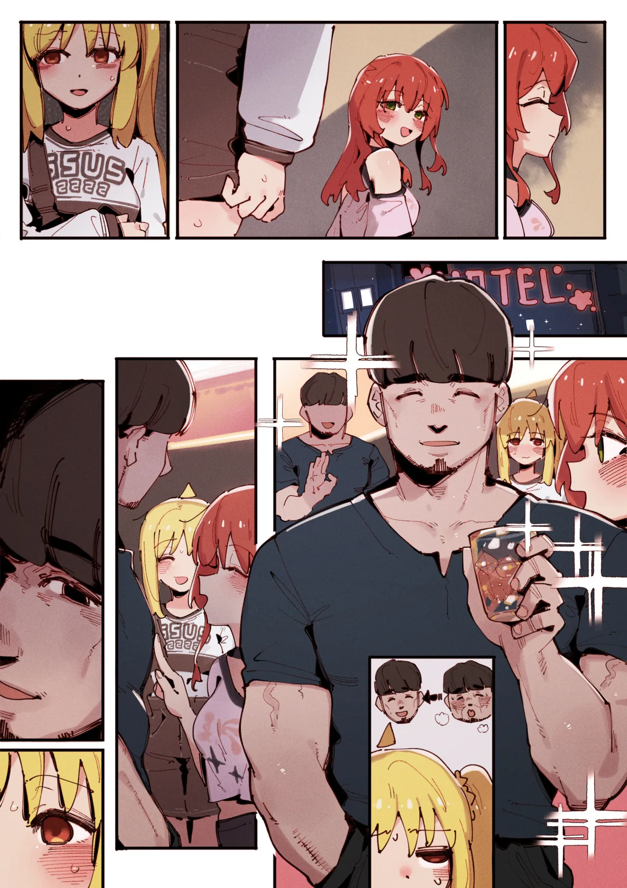 [GSUS] Kita/Nijika's Part-Time Job⭐... (Bocchi the Rock!) [Chinese] numero di immagine  46