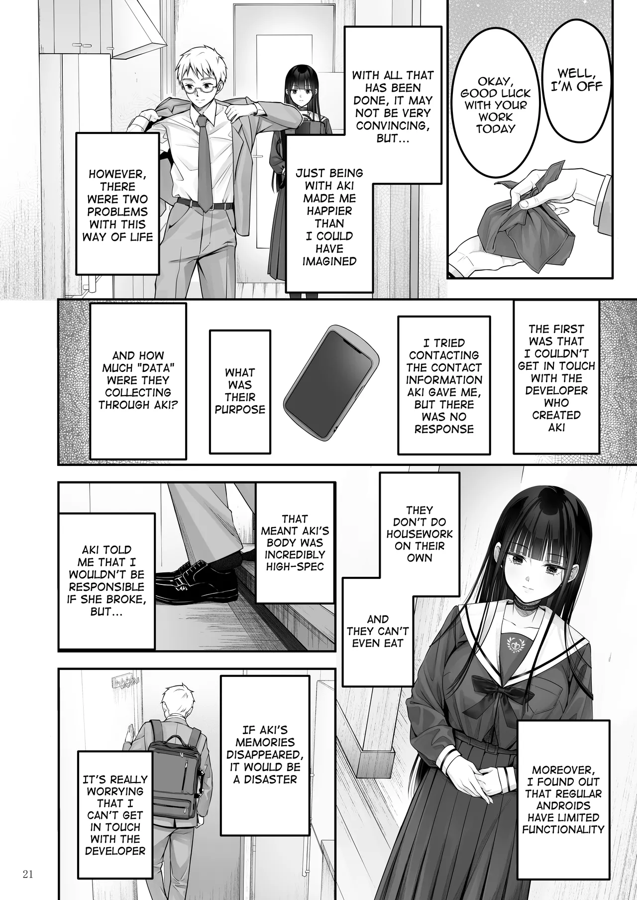 [Yukisizuku (Naganeko)] Automatic Romantic [English] [Digital] image number 21