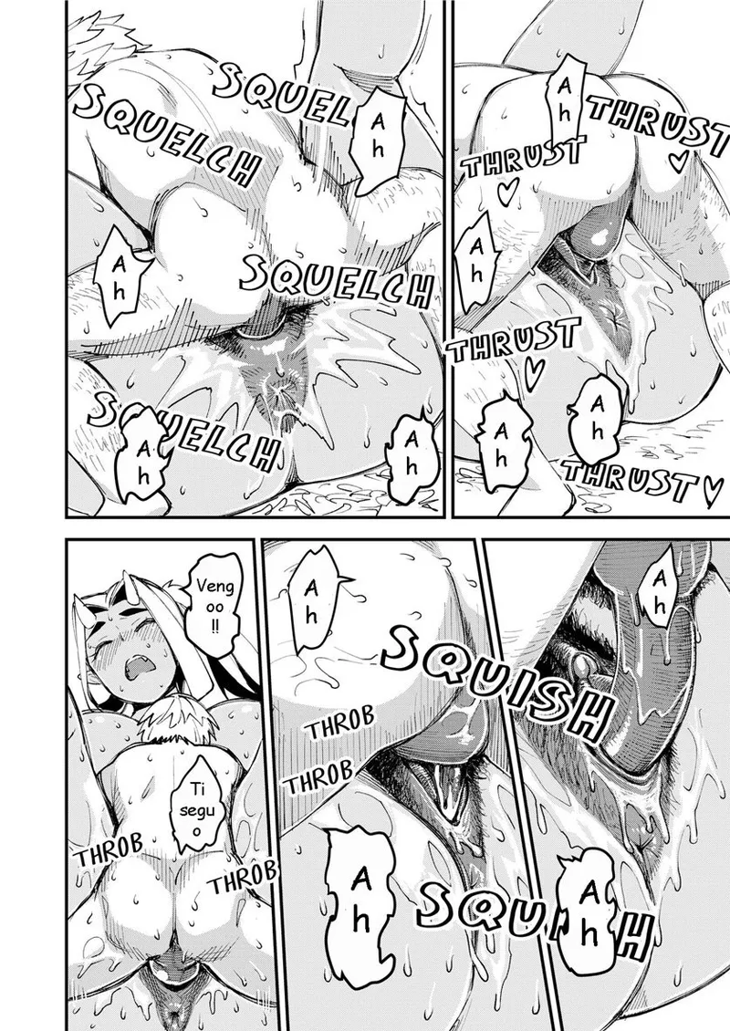 (C97) [Hi-Per Pinch (clover)] Oni Musume to Tabibito | La Ragazza Orco e Il Viaggiatore [Italian] 图片编号 25