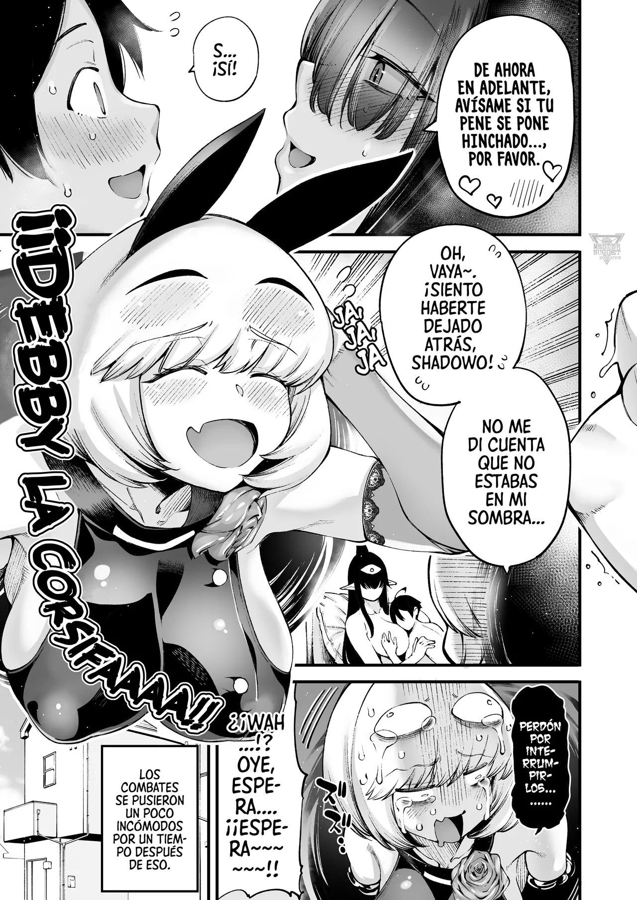 [Sourou Yarou A-Team (Tarakan)] Gome Debby Shadowo Hen |  Lo Siento, Debby - Edición Shadowo (Debby the Corsifa wa Makezugirai) [Spanish] [Mister Nugget] [Digital] 图片编号 21