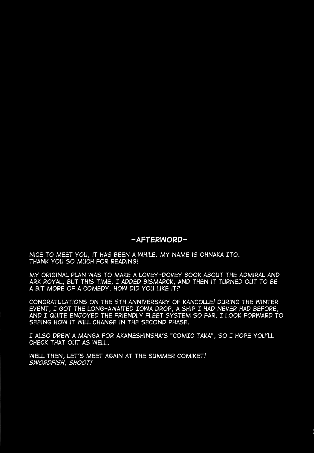 (COMIC1☆13) [Sazareito (Ohnaka Ito)] Bismarck Revenge!! (Kantai Collection -KanColle-) [English] [Ne-Kai Agenda] image number 24