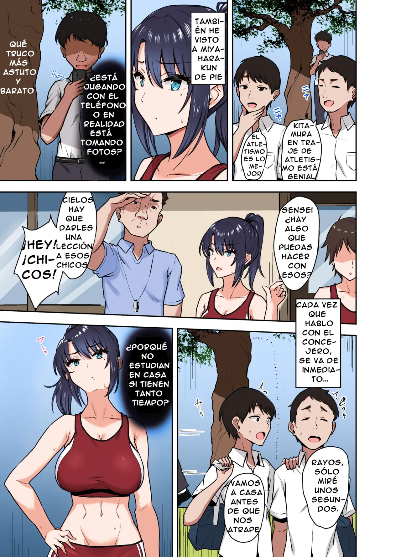 [Caruta] Después De La Actividad Del Club, El Encargado De La Necesidad Sexual, Su Primera Vez Es Mía | After Club Activity Sexual Need's Handler Her First Time Is Mine [Spanish] [Nid] [Decensored] [Digital] image number 5