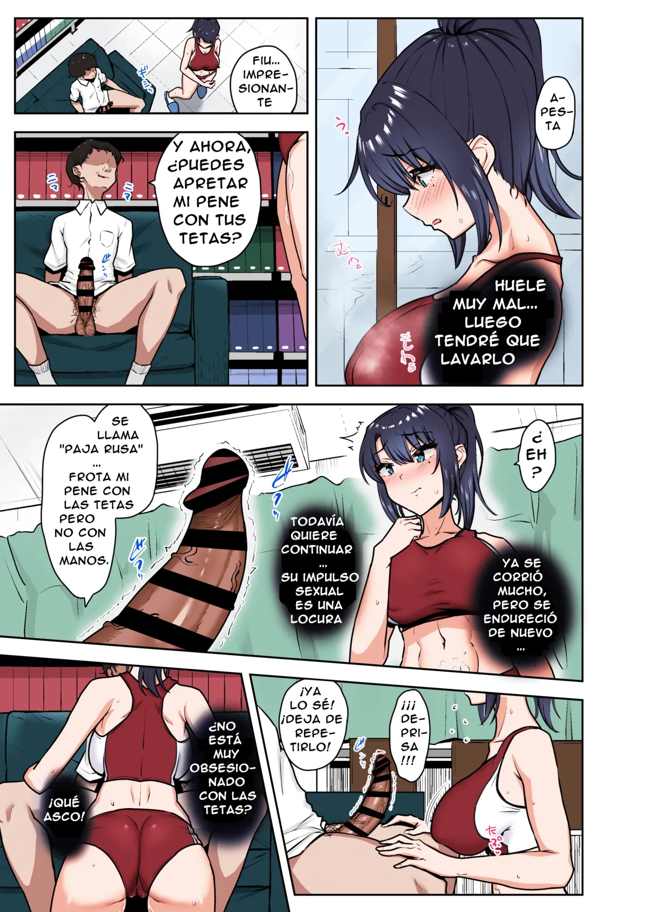 [Caruta] Después De La Actividad Del Club, El Encargado De La Necesidad Sexual, Su Primera Vez Es Mía | After Club Activity Sexual Need's Handler Her First Time Is Mine [Spanish] [Nid] [Decensored] [Digital] image number 21