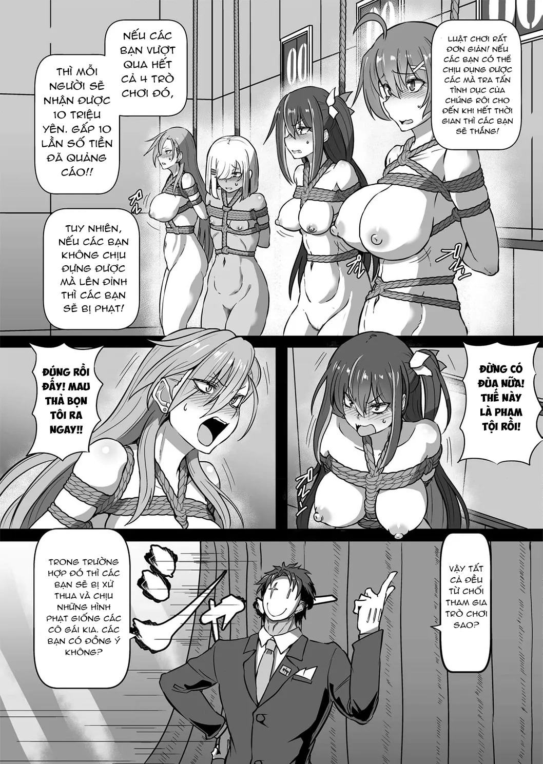 [Kumoemon] SOWING ~ Kairaku Zecchou Game ~ Ch. 1 [Vietnamese] image number 9